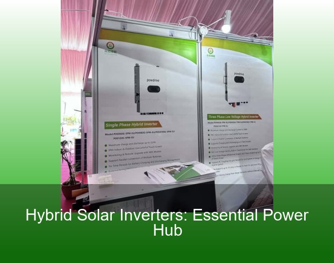 Hybrid Solar Inverters: Essential Power Hub